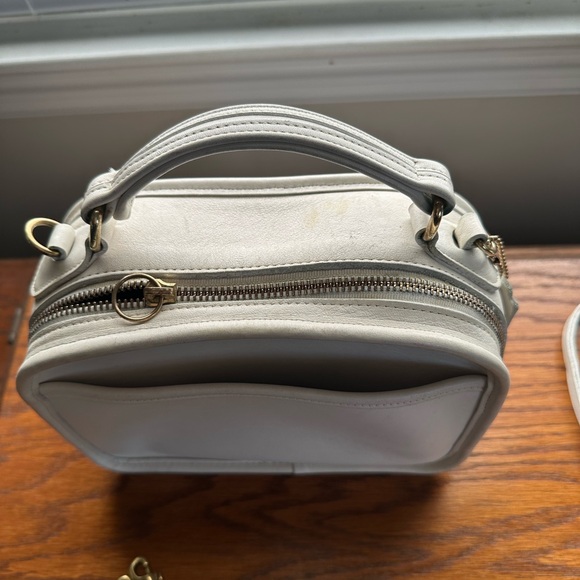 COACH vintage LUNCH BOX ZIP🔥9991🔥HTF White - Picture 5 of 14